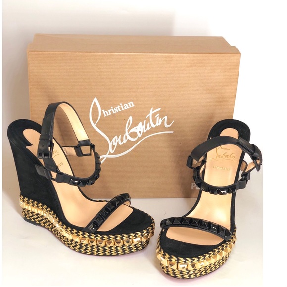 Christian Louboutin Shoes - {Christian Louboutin}Cataclou Suede Leather Sandal